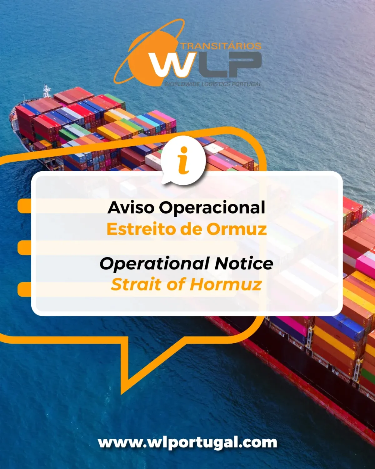 Aviso Operacional – Médio Oriente. Operational Notice – Middle East. Aviso Operativo – Oriente Medio.