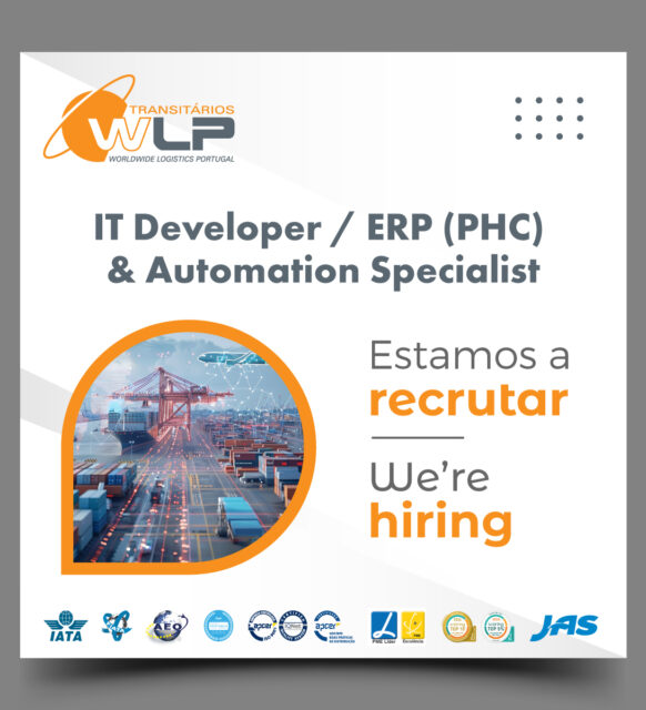 IT Developer ERP PHC – Vaga em Vila do Conde